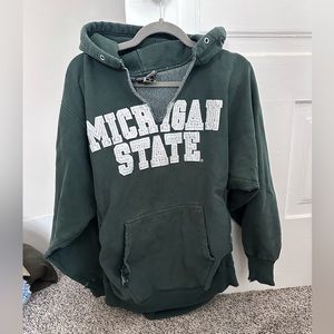 Michigan State Vintage Worn Wear Hoodie